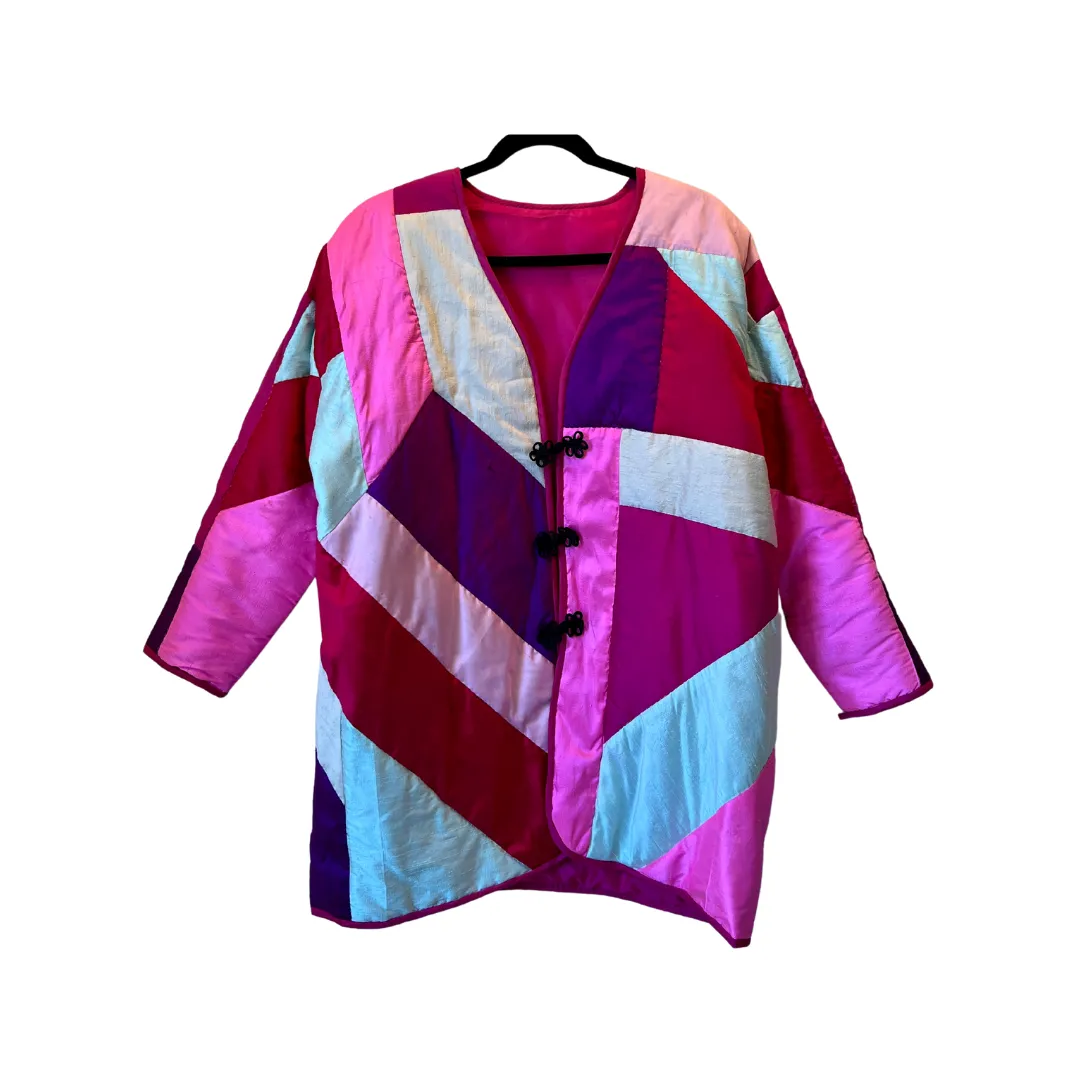 1970s Silk Patchwork Jacket