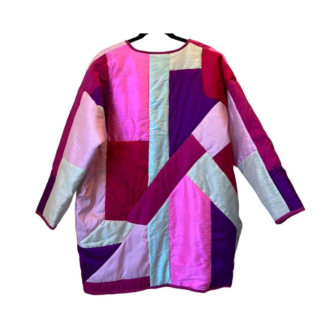 1970s Silk Patchwork Jacket