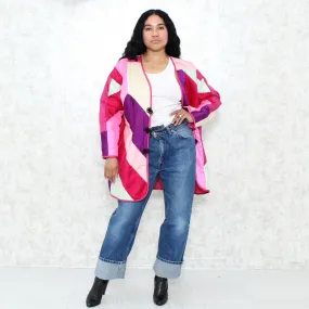 1970s Silk Patchwork Jacket