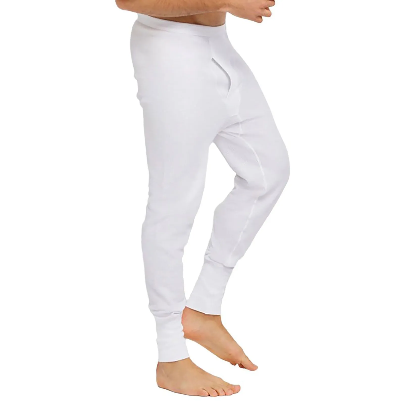 2x Holeproof Aircel Thermal Mens Black White Long Johns Pants Underwear MYPY1A Base Layer