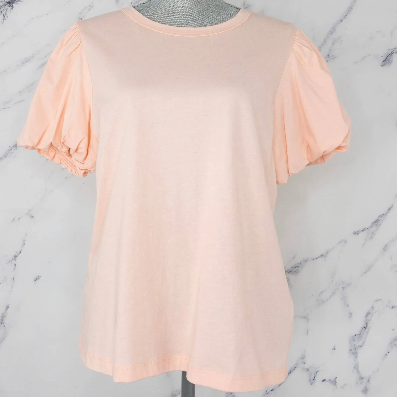 A.L.C. | Poole Puff Sleeve T-Shirt | Sz XL