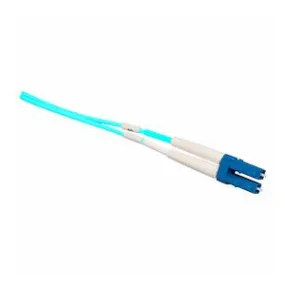 Allen Tel GBLCT-D4-10 Fiber Optic Patch Cord, Multimode OM3 Duplex LC to ST, 10 M