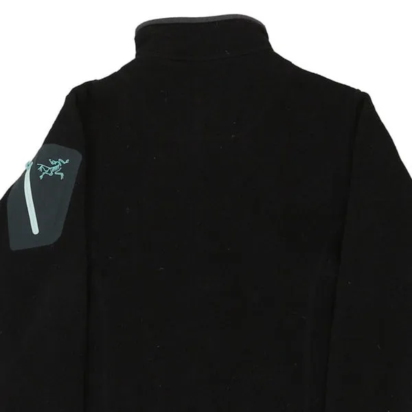 Arc'Teryx Fleece Jacket - Small Black Polyester