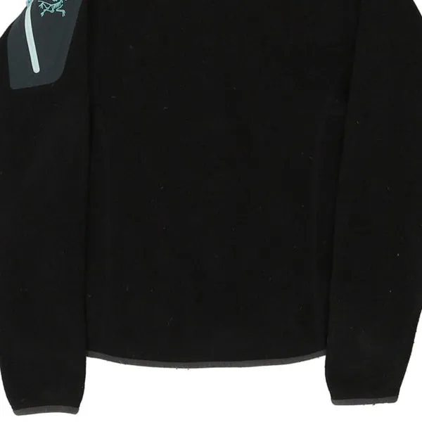 Arc'Teryx Fleece Jacket - Small Black Polyester