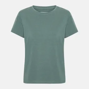 Balsam grøn kortærmet bambus t-shirt