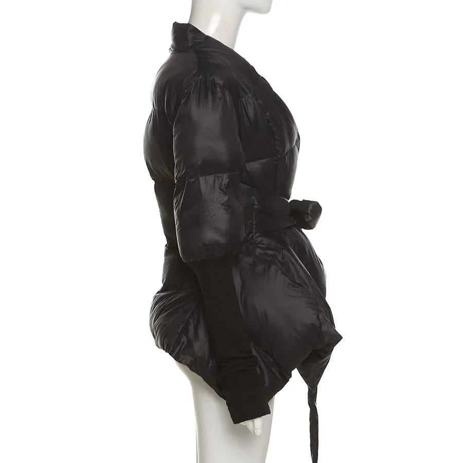 Belted Puffer Jacket
