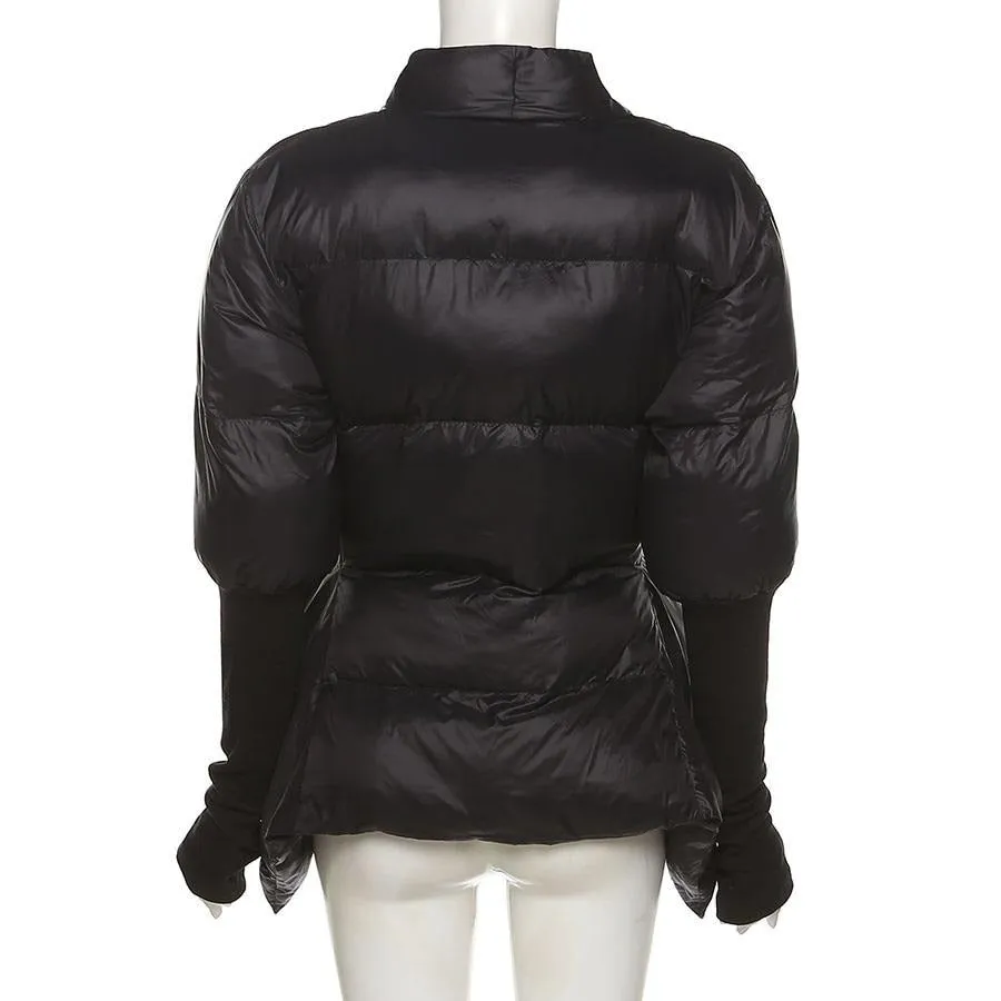 Belted Puffer Jacket