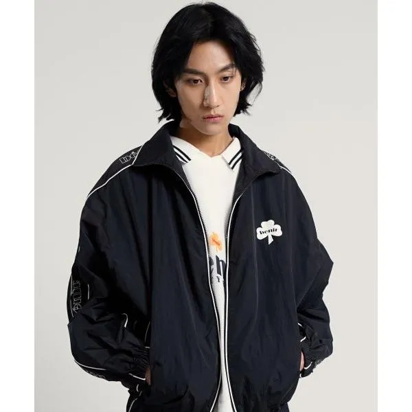 benir (ベニル)  LOGO TRACK JACKET [BLACK]_BNTHPJK01UBK