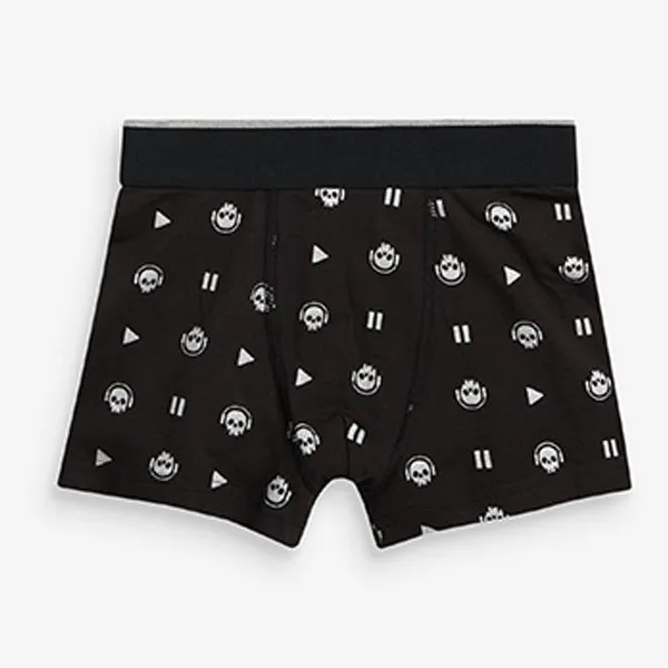 Black /Gold Gamer 5 Pack Trunks (2-12yrs)