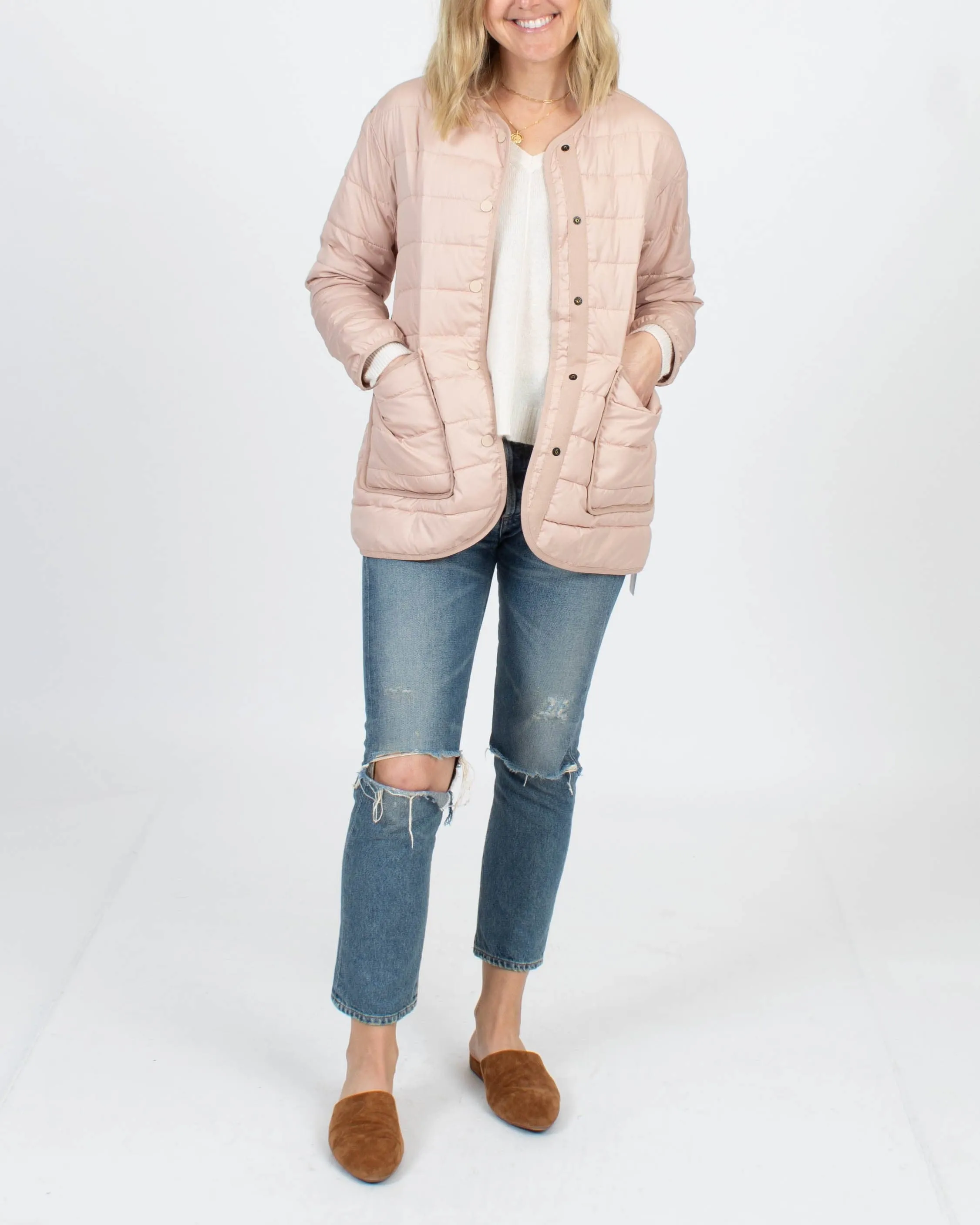Blush Puffer Jacket