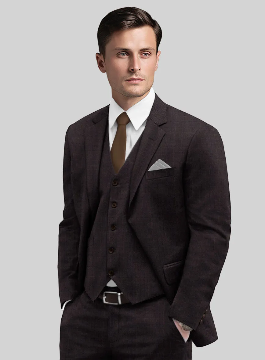 Bristol Rosalia Purple Checks Jacket