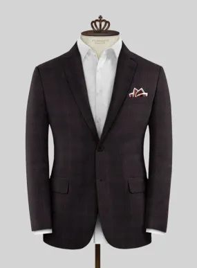 Bristol Rosalia Purple Checks Jacket