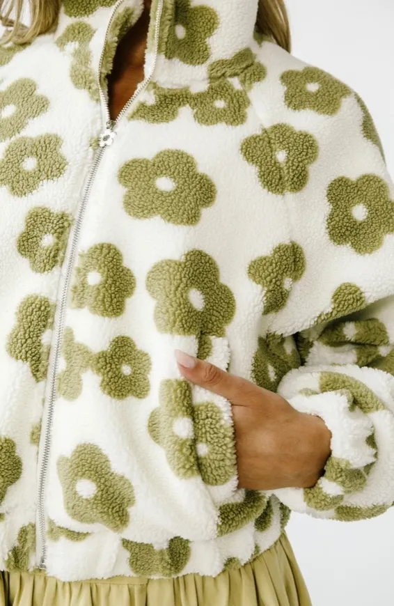Daisy Charm Fleece Jacket