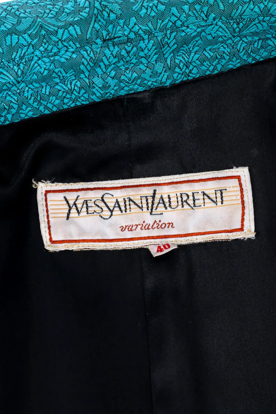 Damask Trench Coat