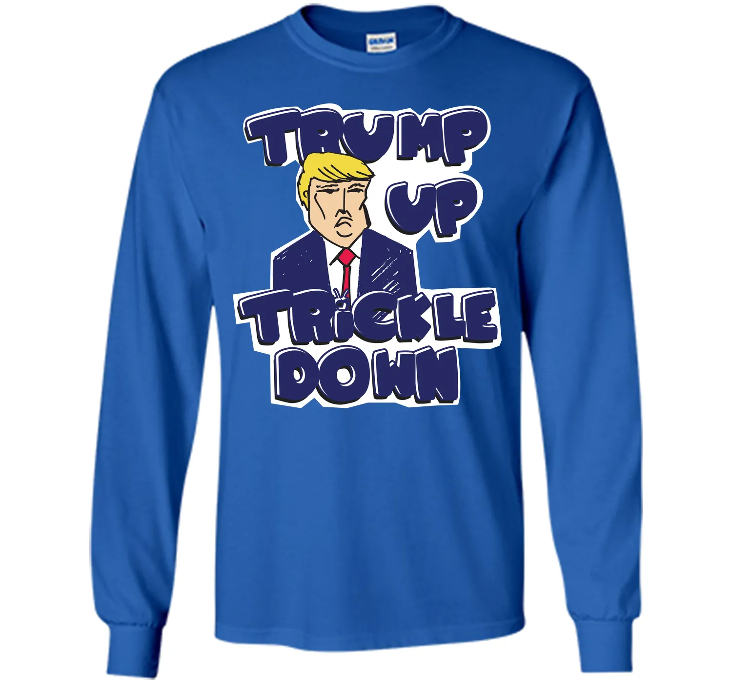 Donald Trump Up Trickle Down Politics 2016 T-Shirt