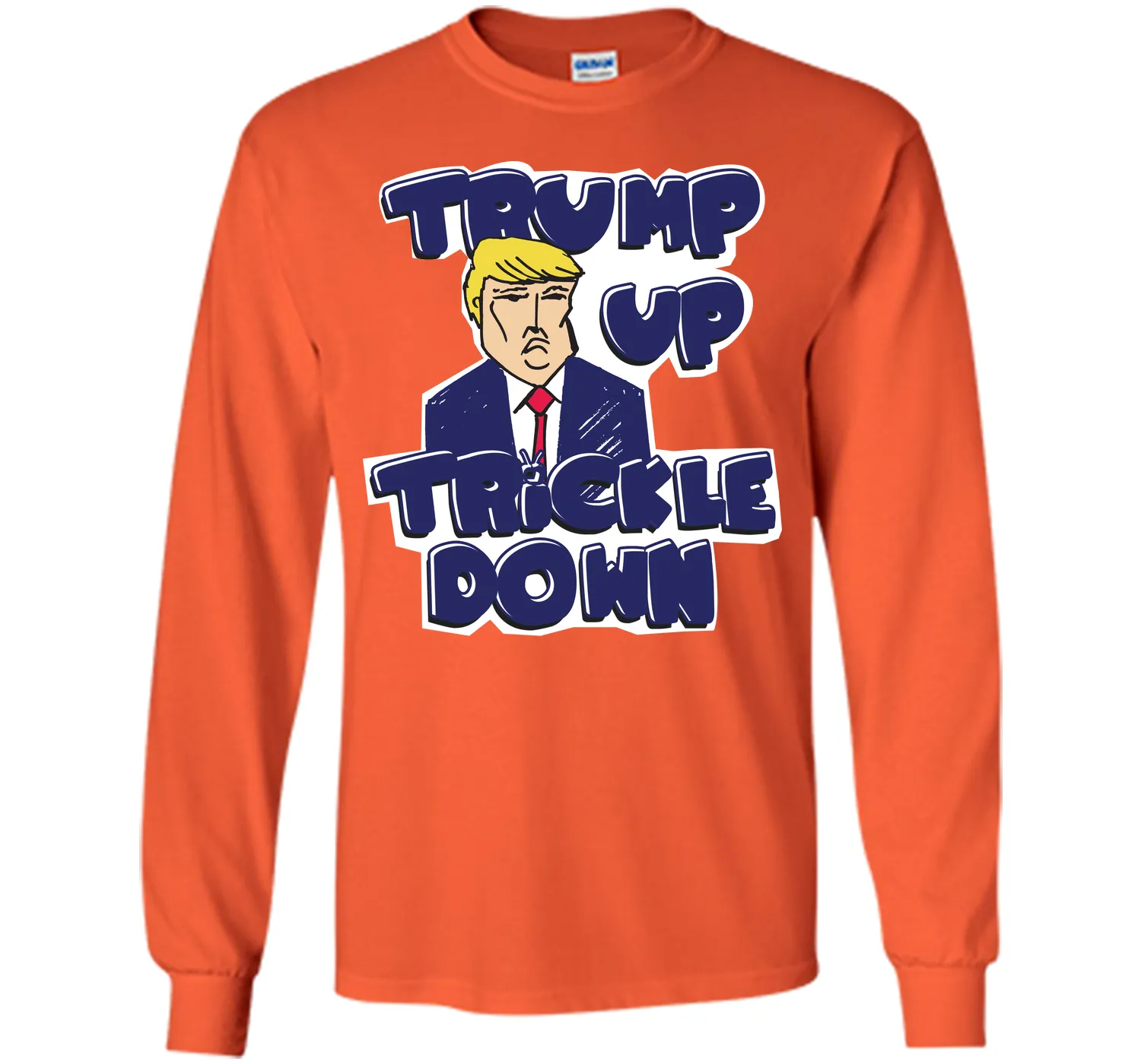 Donald Trump Up Trickle Down Politics 2016 T-Shirt