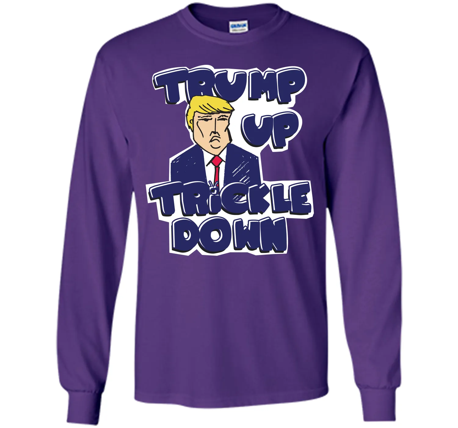 Donald Trump Up Trickle Down Politics 2016 T-Shirt
