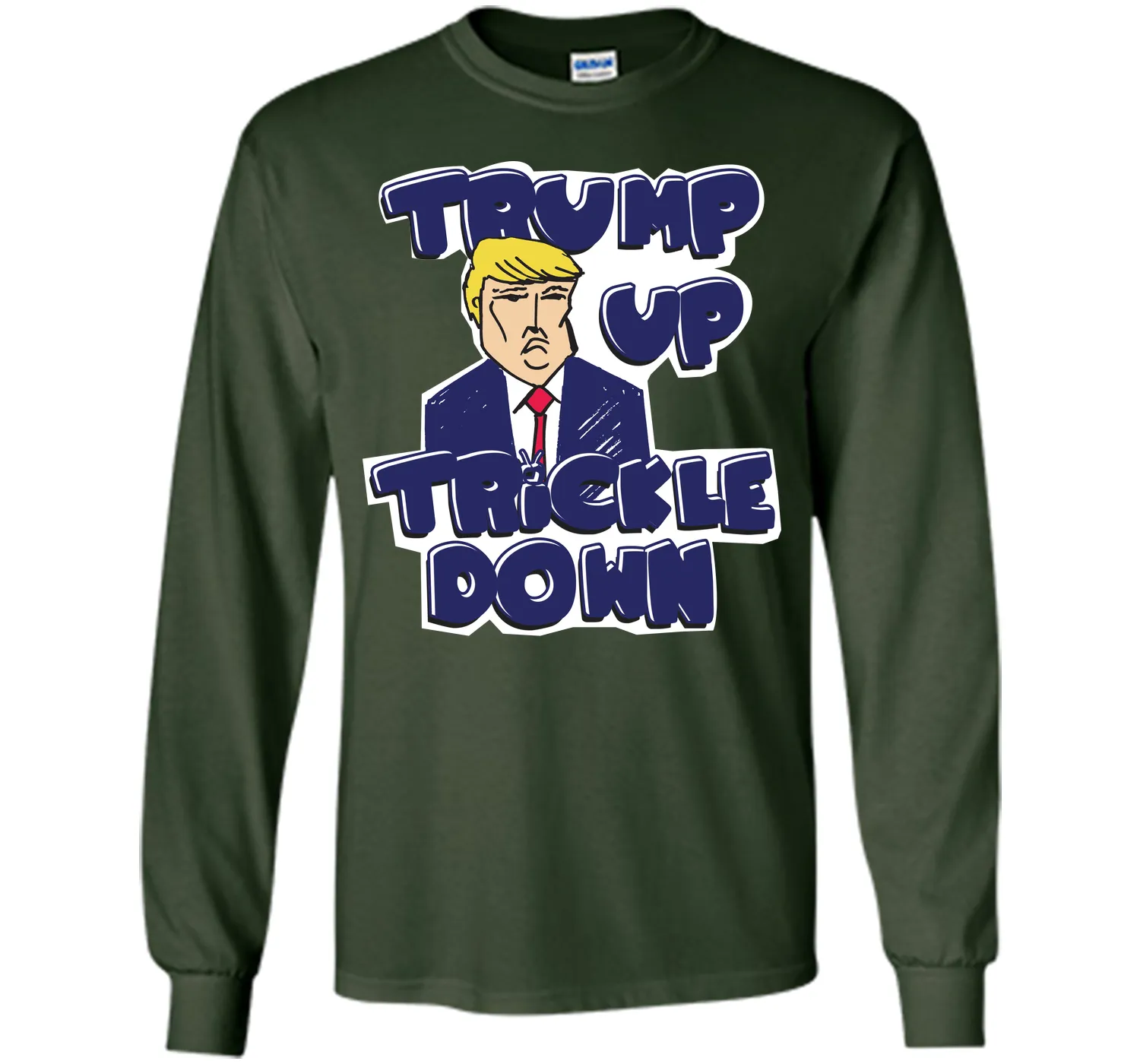 Donald Trump Up Trickle Down Politics 2016 T-Shirt