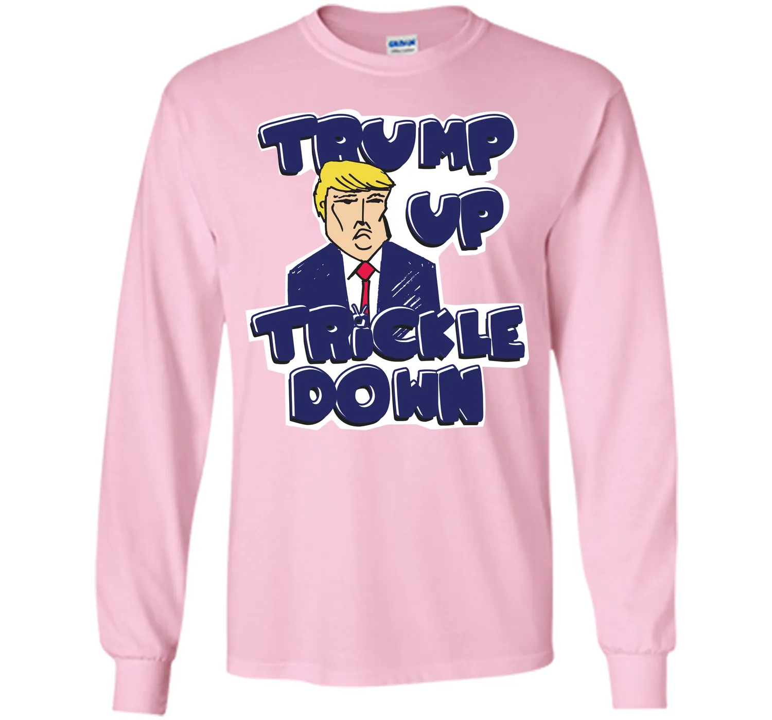 Donald Trump Up Trickle Down Politics 2016 T-Shirt