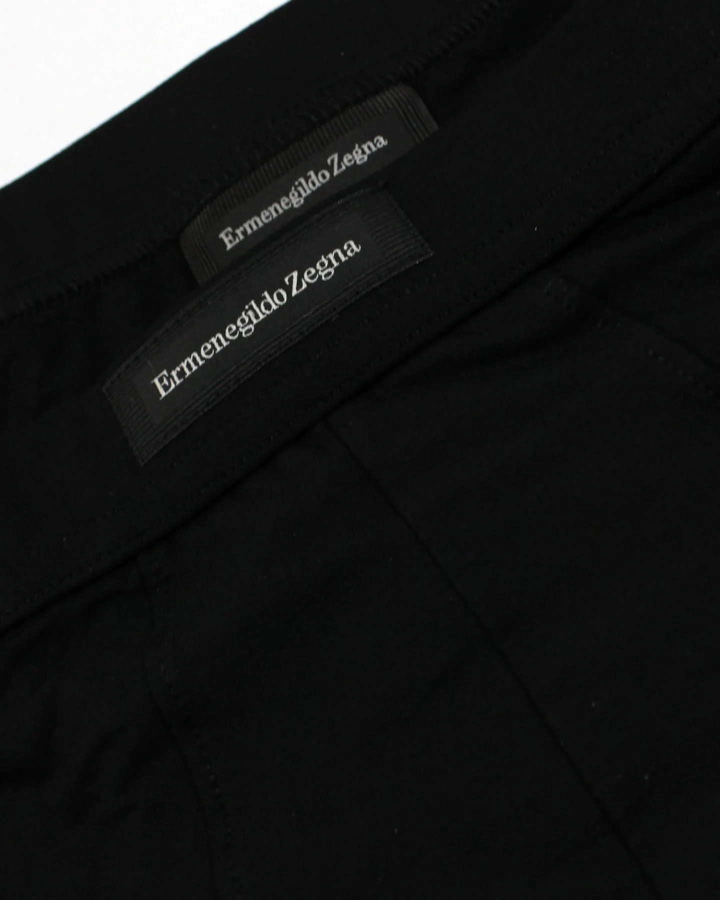 Ermenegildo Zegna Boxer Brief Black Men Underwear MicroModal XXL SALE
