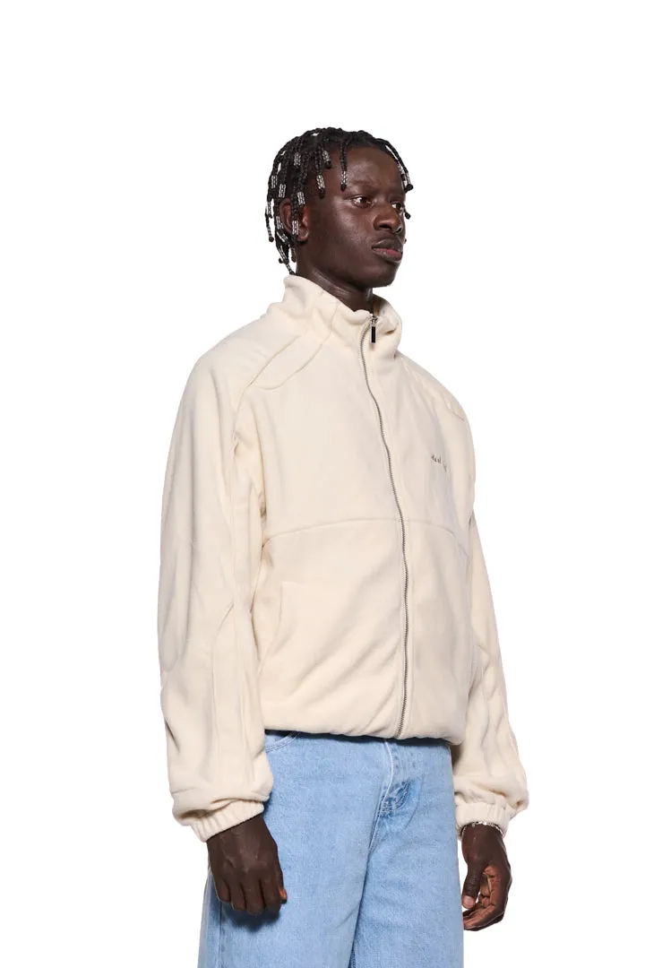 Fleece Jacket Almond Milk