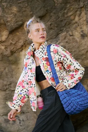 FREE PEOPLE Pippa Printed Packable Puffer Jacket - Trippy Floral