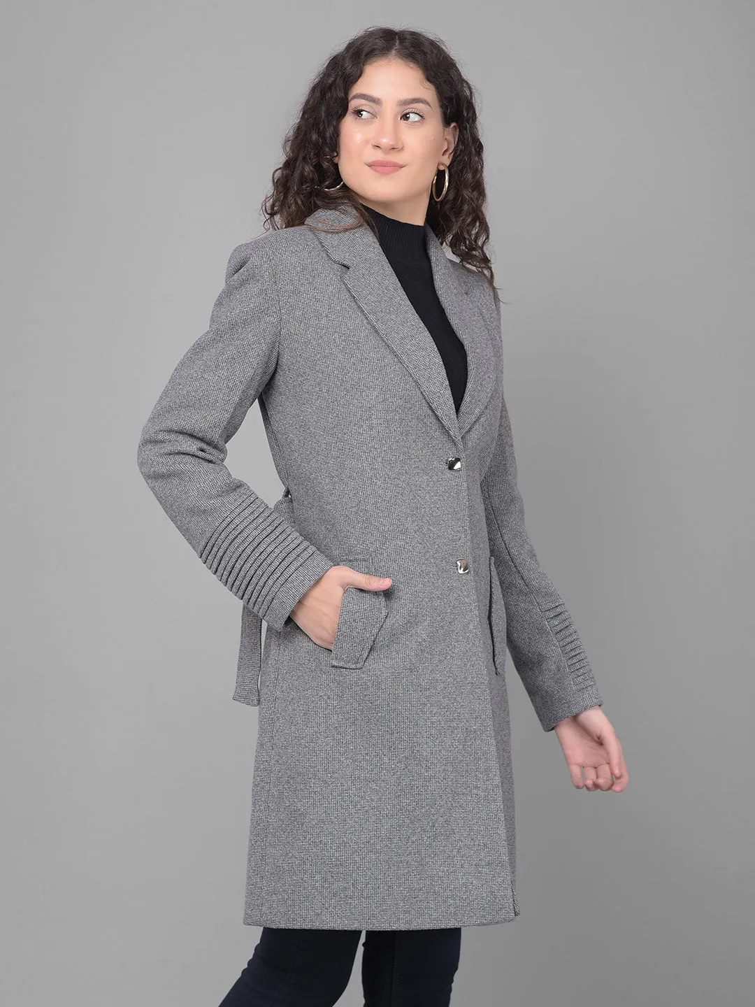 Grey Trench Coat