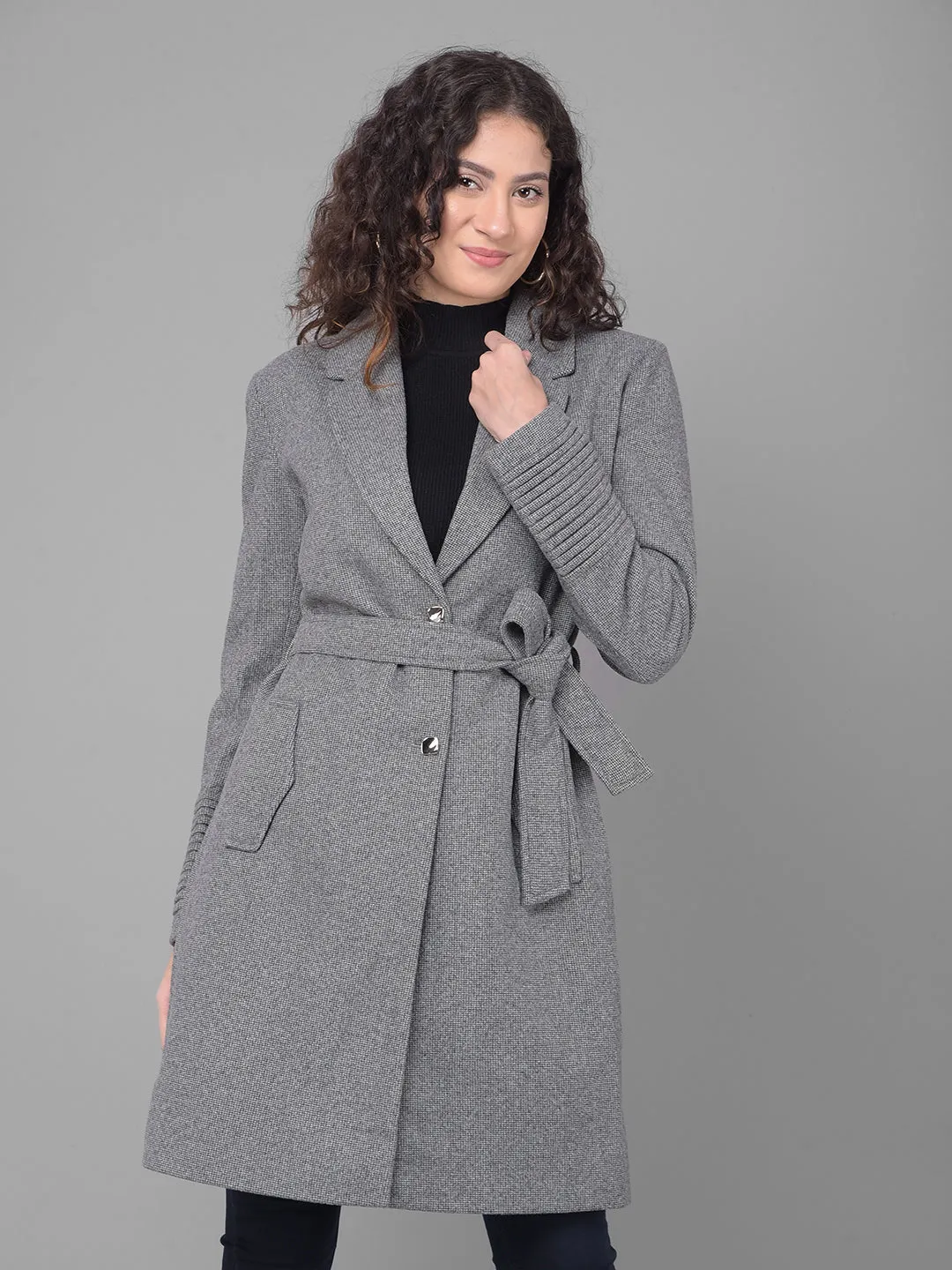 Grey Trench Coat