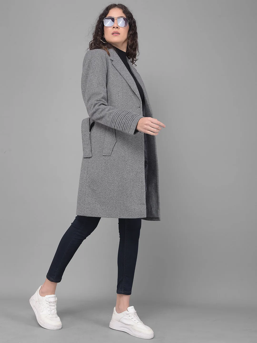 Grey Trench Coat