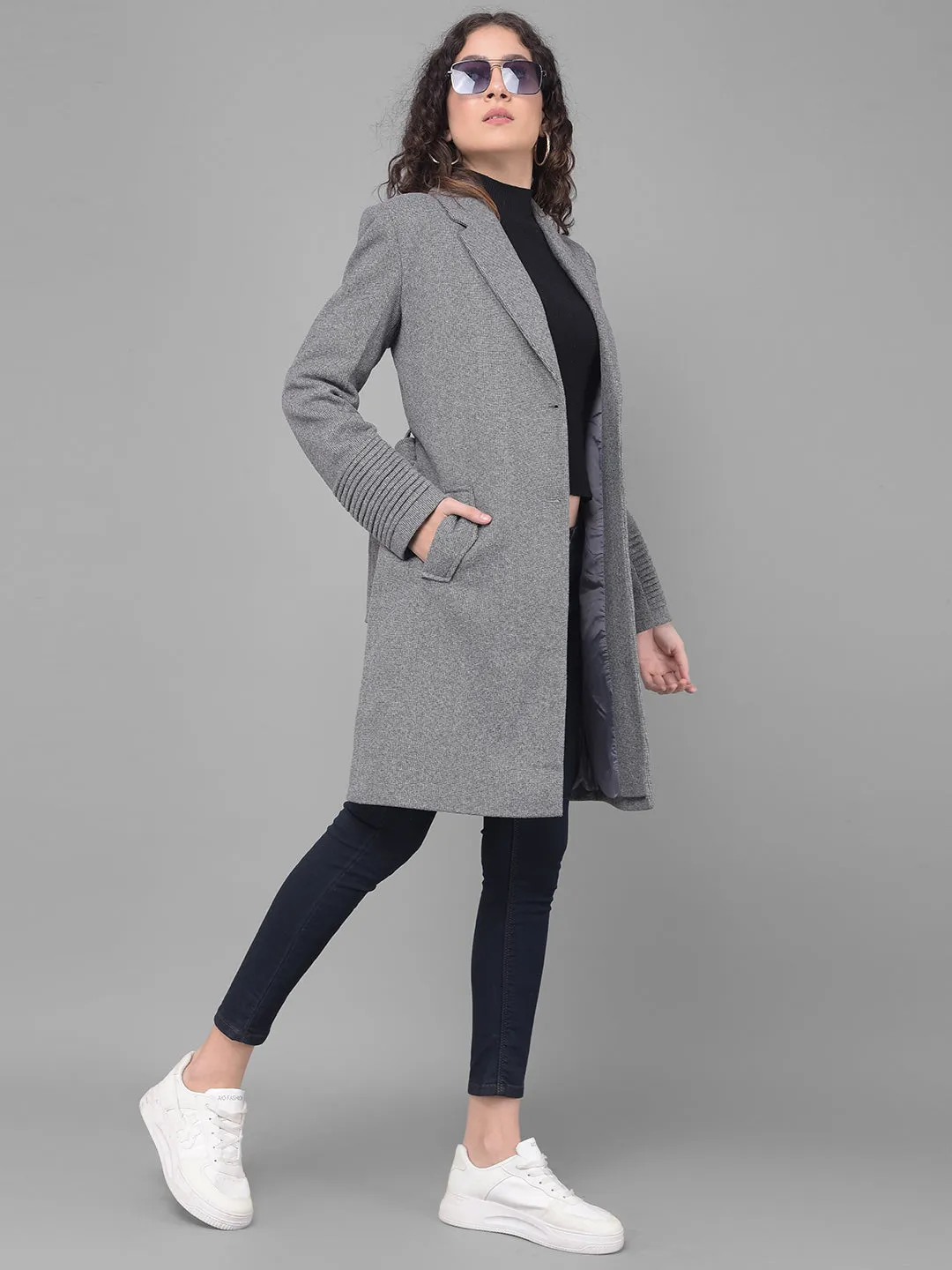 Grey Trench Coat