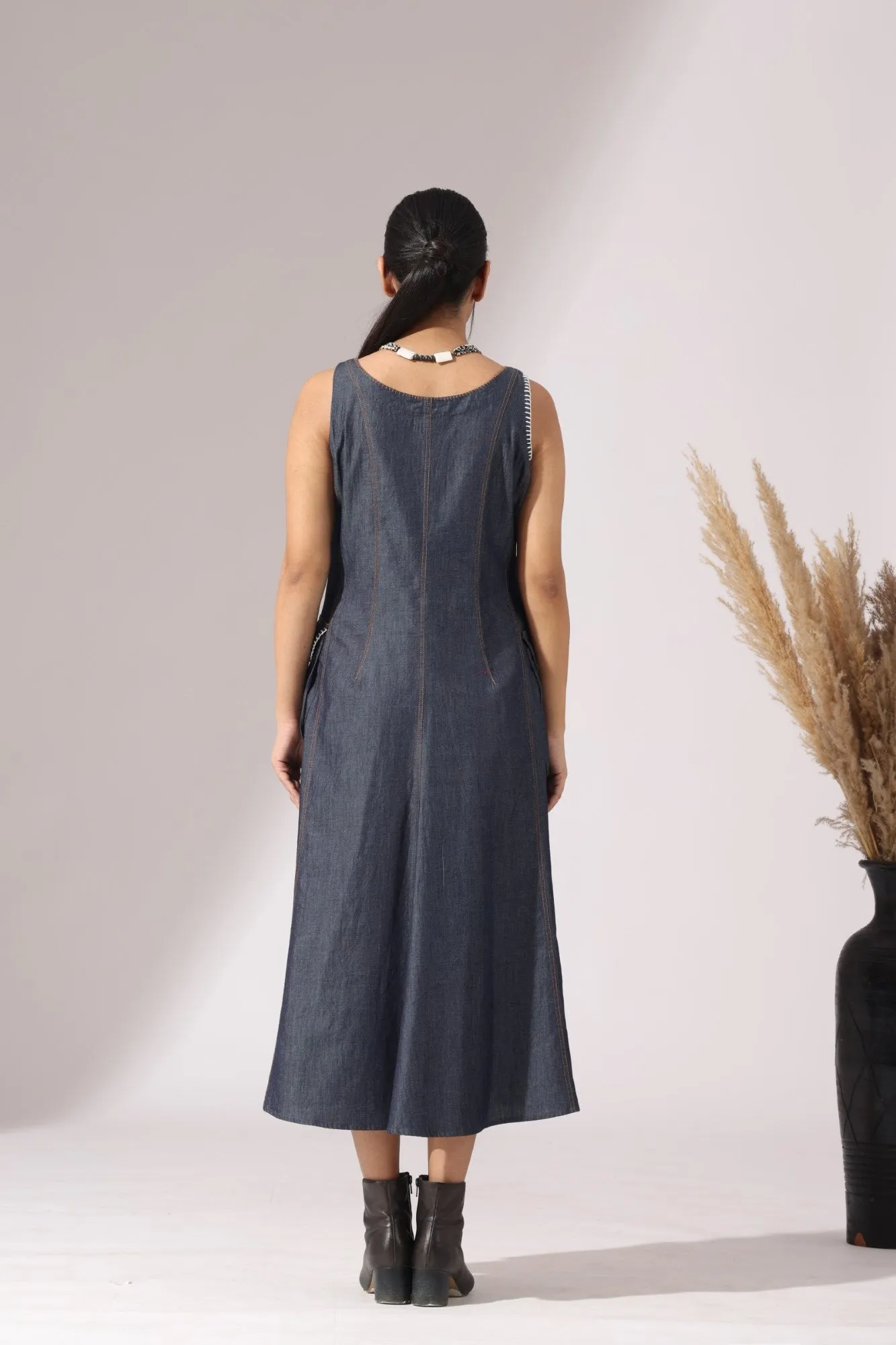 Indigo Grace Dress