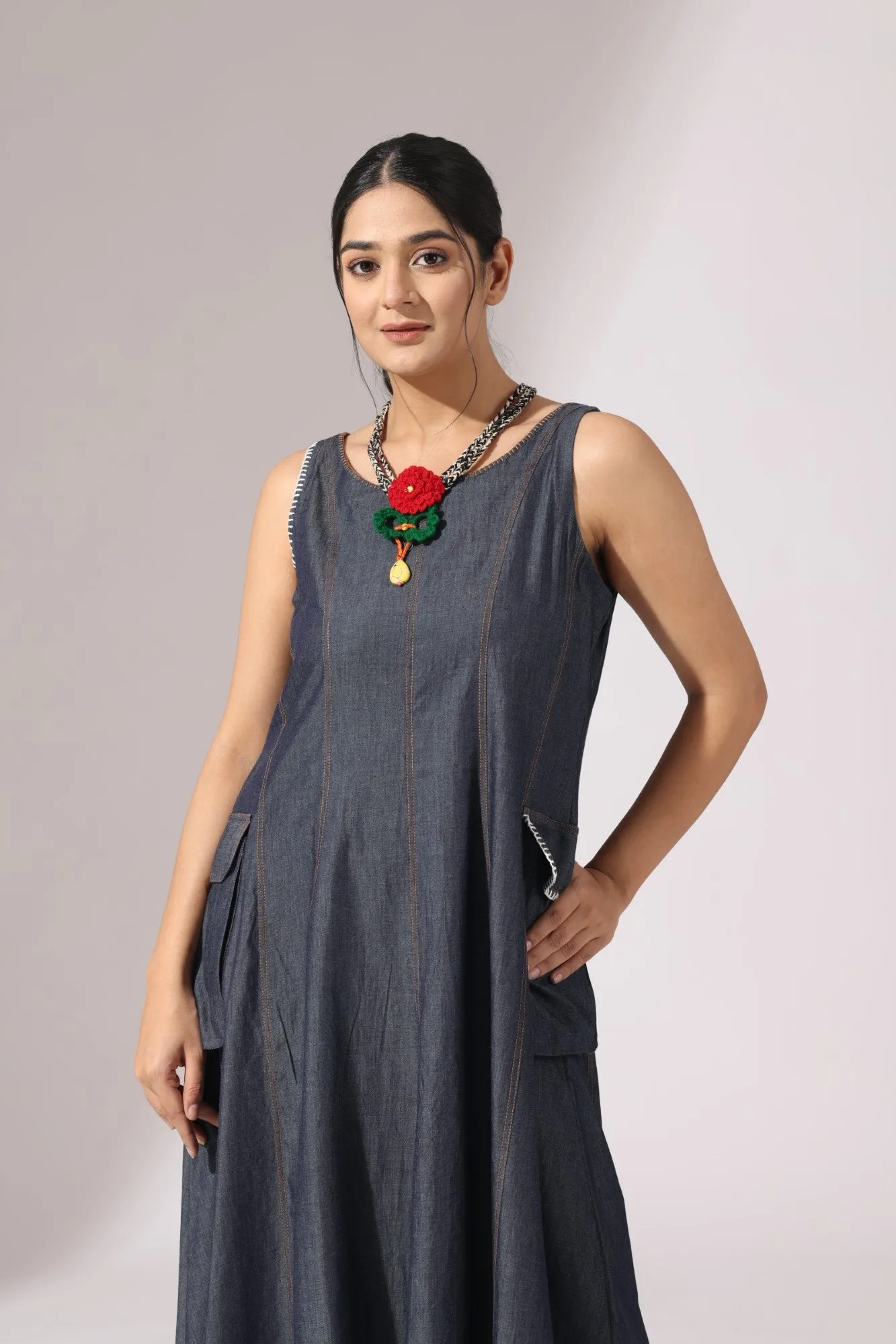 Indigo Grace Dress