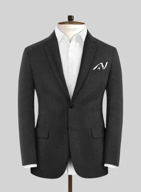 Italian Turna Dark Gray Flannel Jacket
