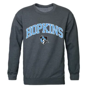 JHU Johns Hopkins University Campus Crewneck Pullover Sweatshirt Sweater Heather Charcoal