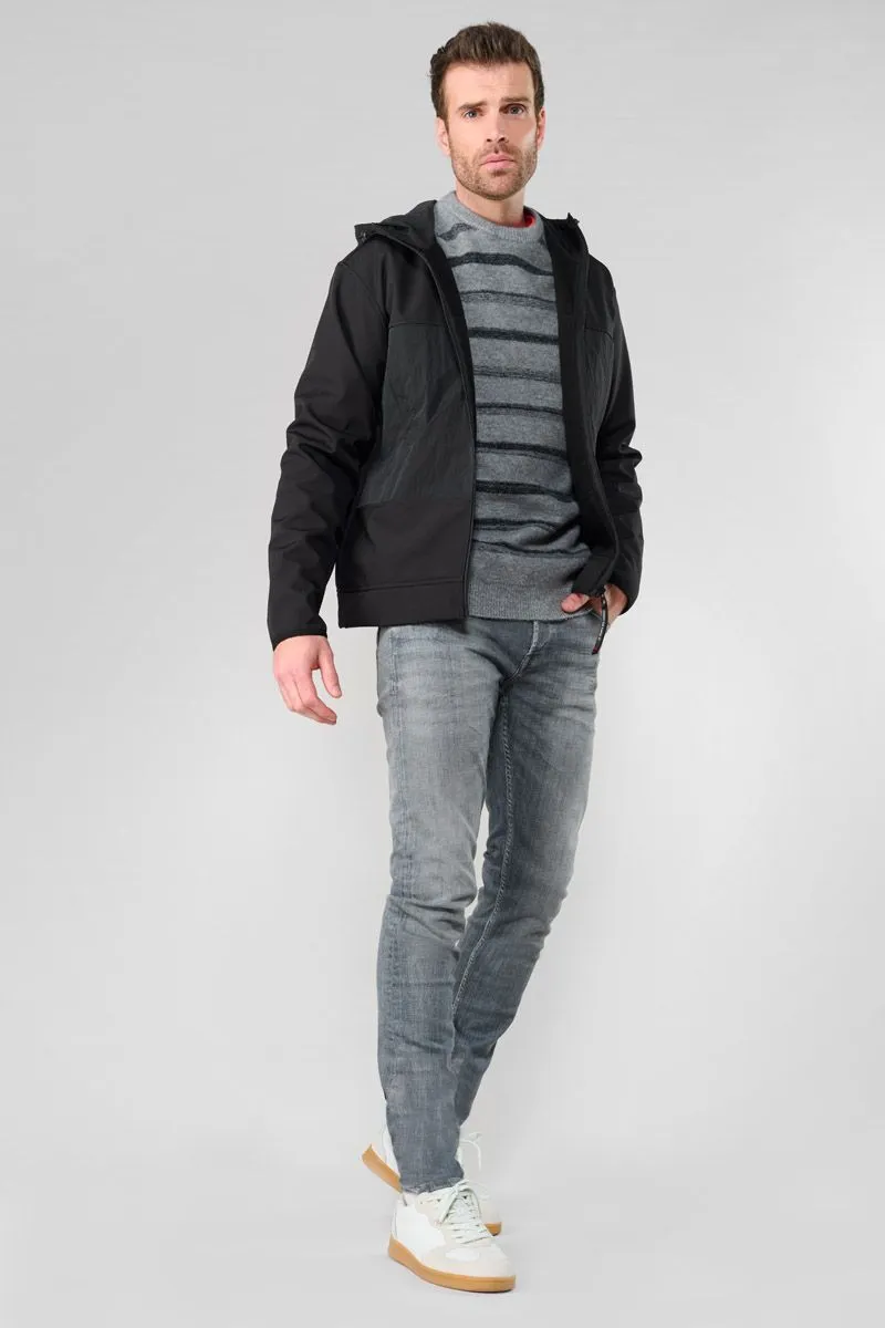 Laminel Jacket in Black