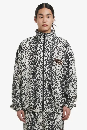 LEOPARD TRACK JACKET -A-
