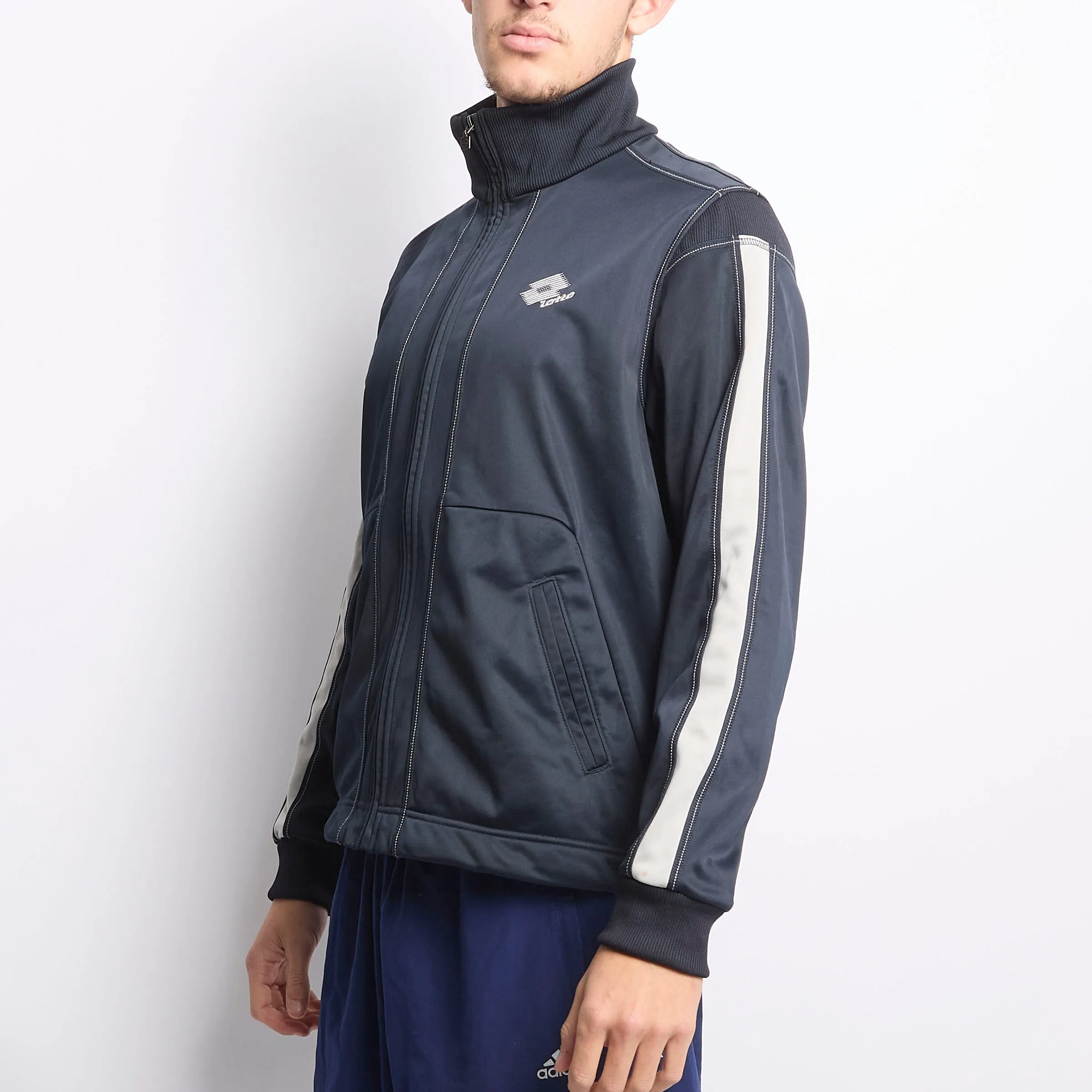 Lotto Logo Full Zip Track Jacket - M
