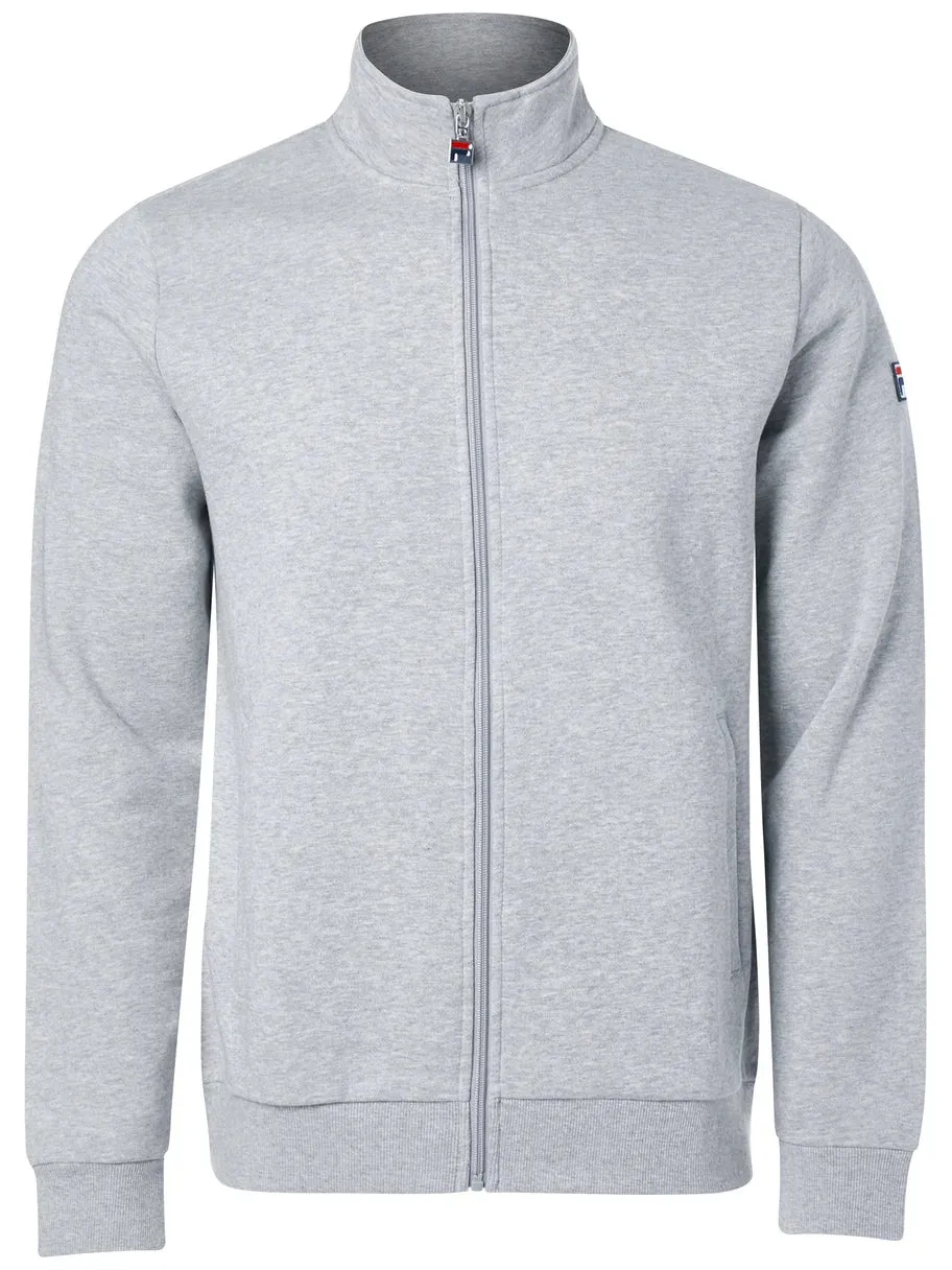 Mens Fila Match Fleece Full Zip Jacket