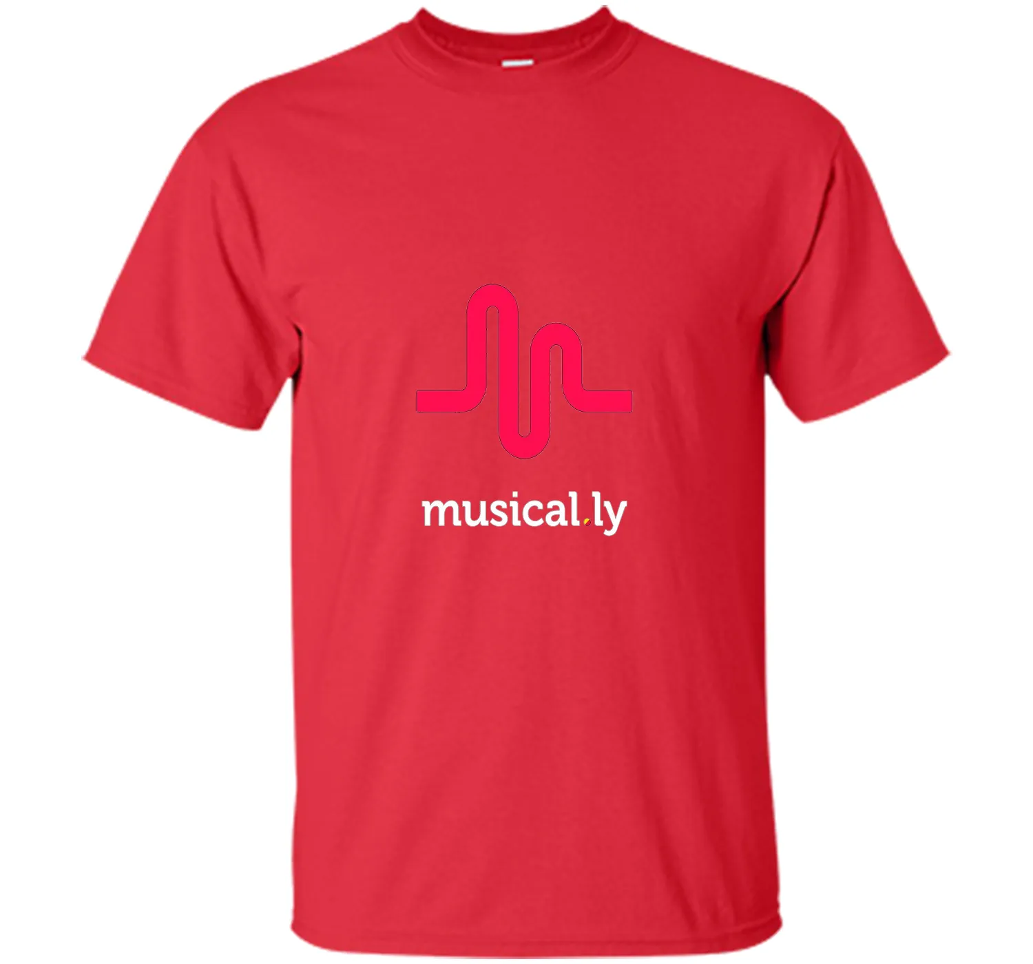 musical.ly wave classic T-Shirt (Fitted Cut)