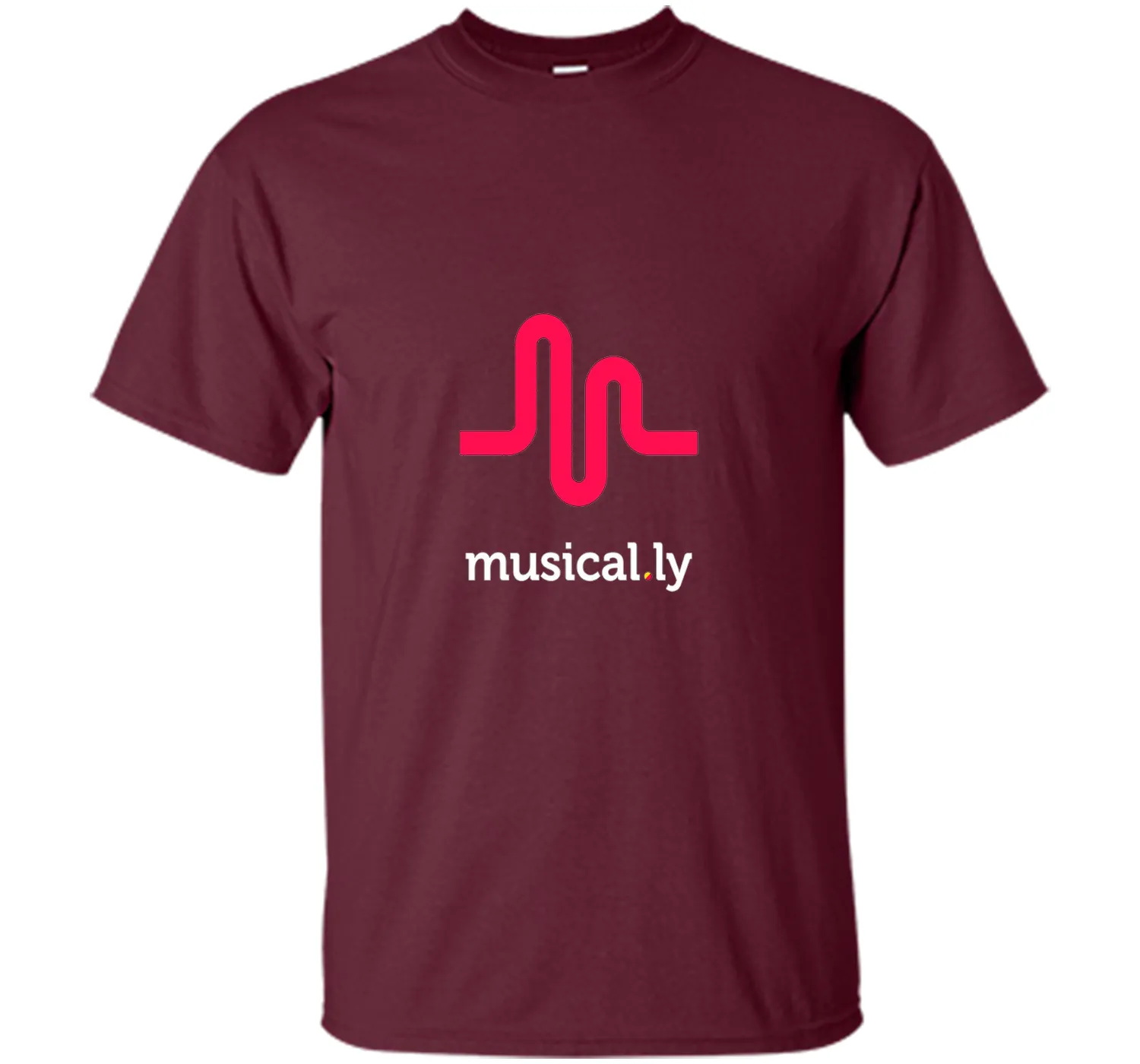 musical.ly wave classic T-Shirt (Fitted Cut)