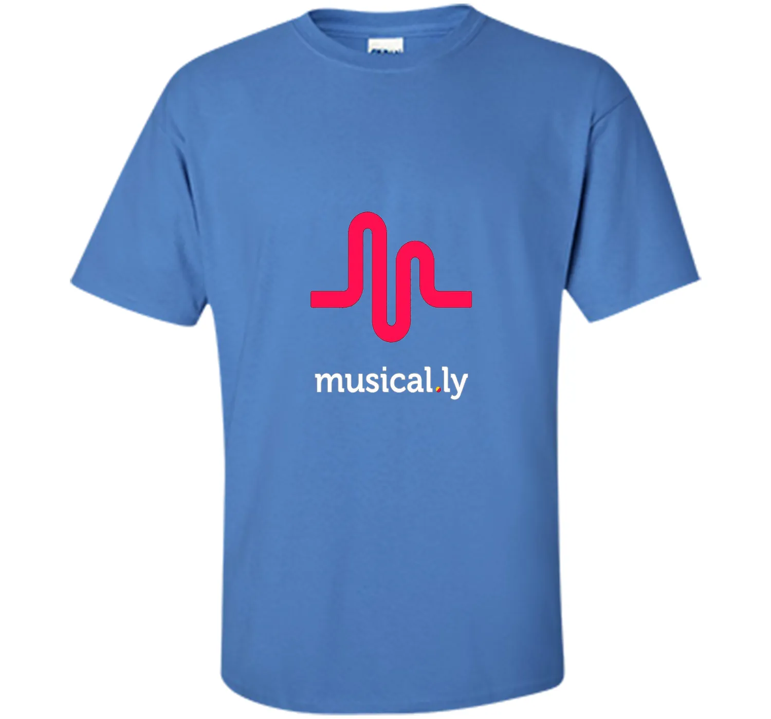 musical.ly wave classic T-Shirt (Fitted Cut)