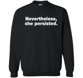 Nevertheless She Persisted T-Shirt | Senator Warren Shirt
