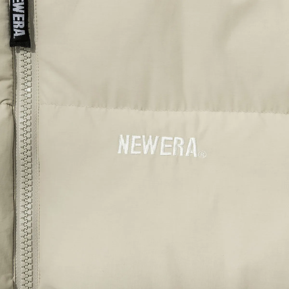 NEW ERA PUFFER GOOSE BEIGE DOWN JACKET