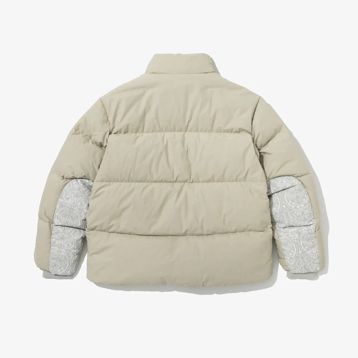 NEW ERA PUFFER GOOSE BEIGE DOWN JACKET