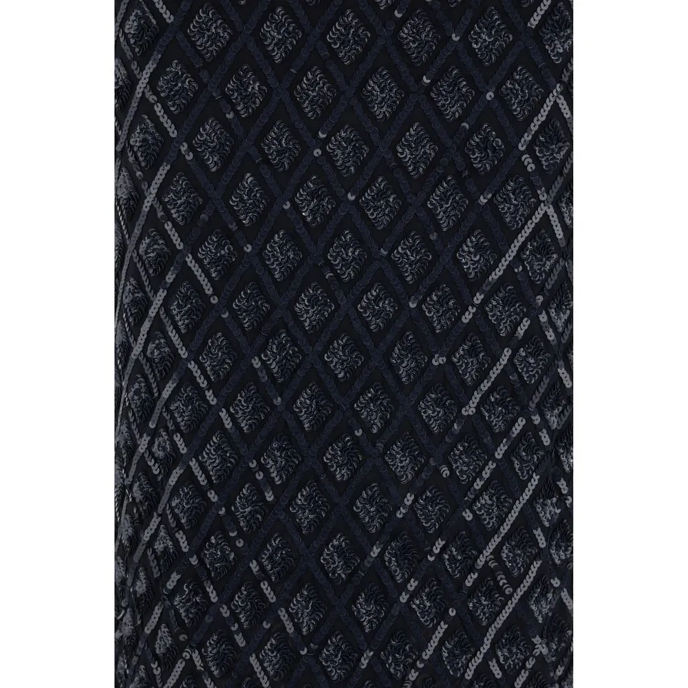 P.A.R.O.S.H. Sequined midi Skirt