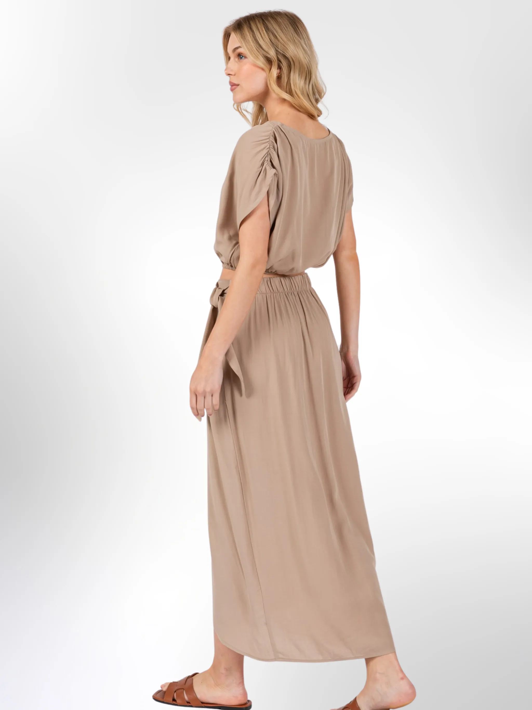Piper Wrap Midi Skirt