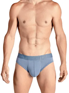 RounderBum Enhancing & Reshaping Brief with Padded Bum and Pouch, Light Blue