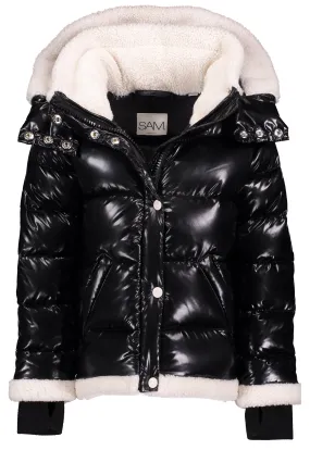SAM. Outerwear Avery Patent Sherpa Jacket