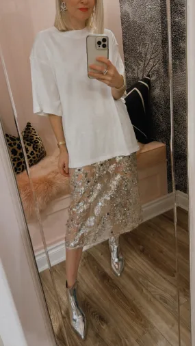 'Shania' Midi Skirt