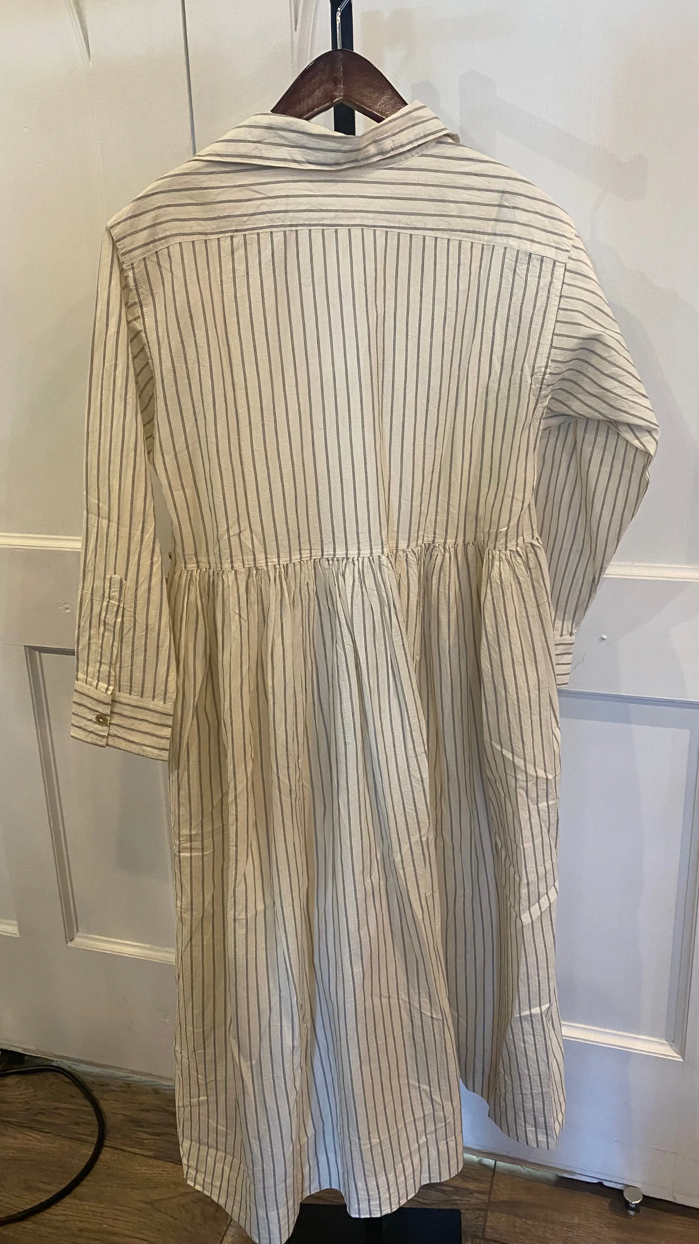 Striped Flare Dress #024